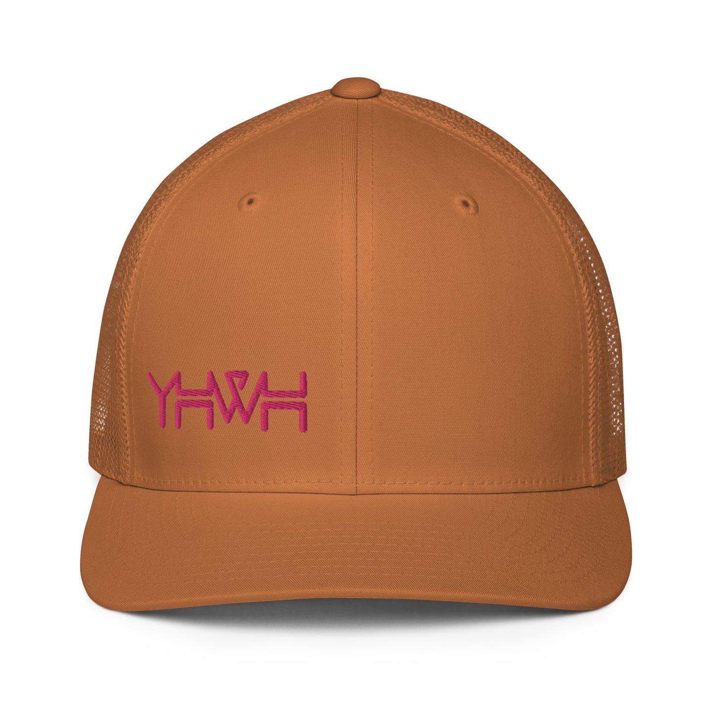 YHWH - Closed-back Trucker - Pink Edge