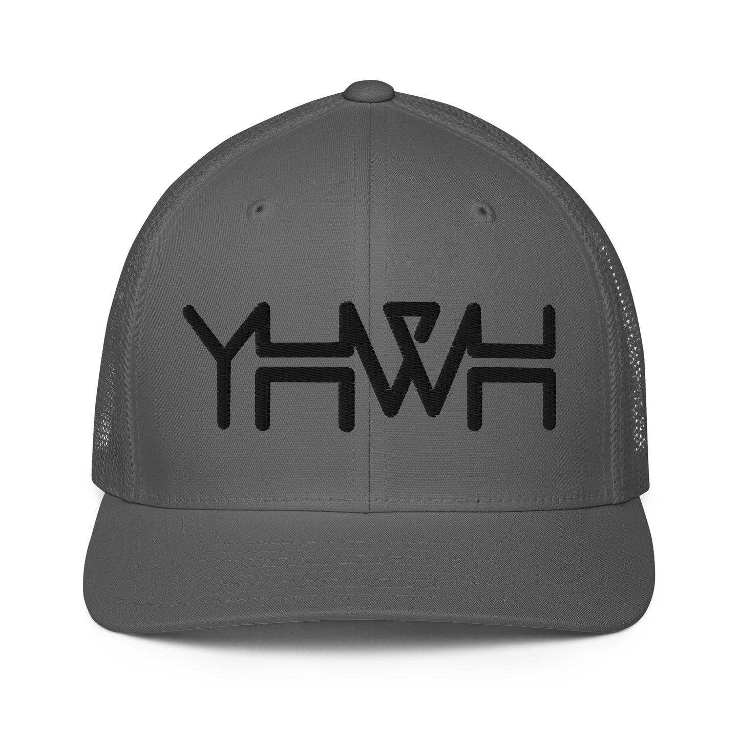 YHWH - Closed-back Trucker - Black