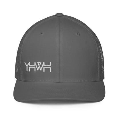 YHWH - Closed-back Trucker - White Edge