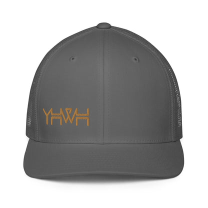 YHWH - Closed-back Trucker - Gold Edge