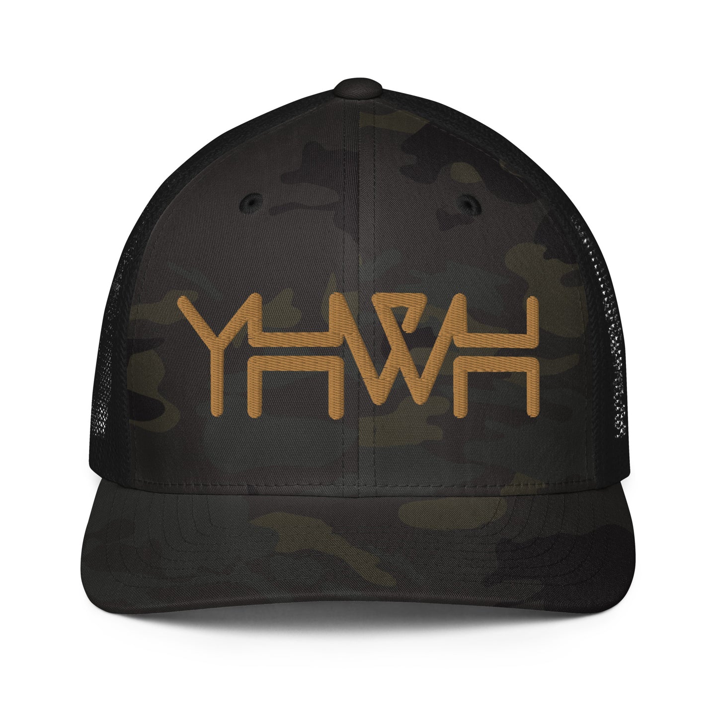 YHWH - Closed-back Trucker - Gold