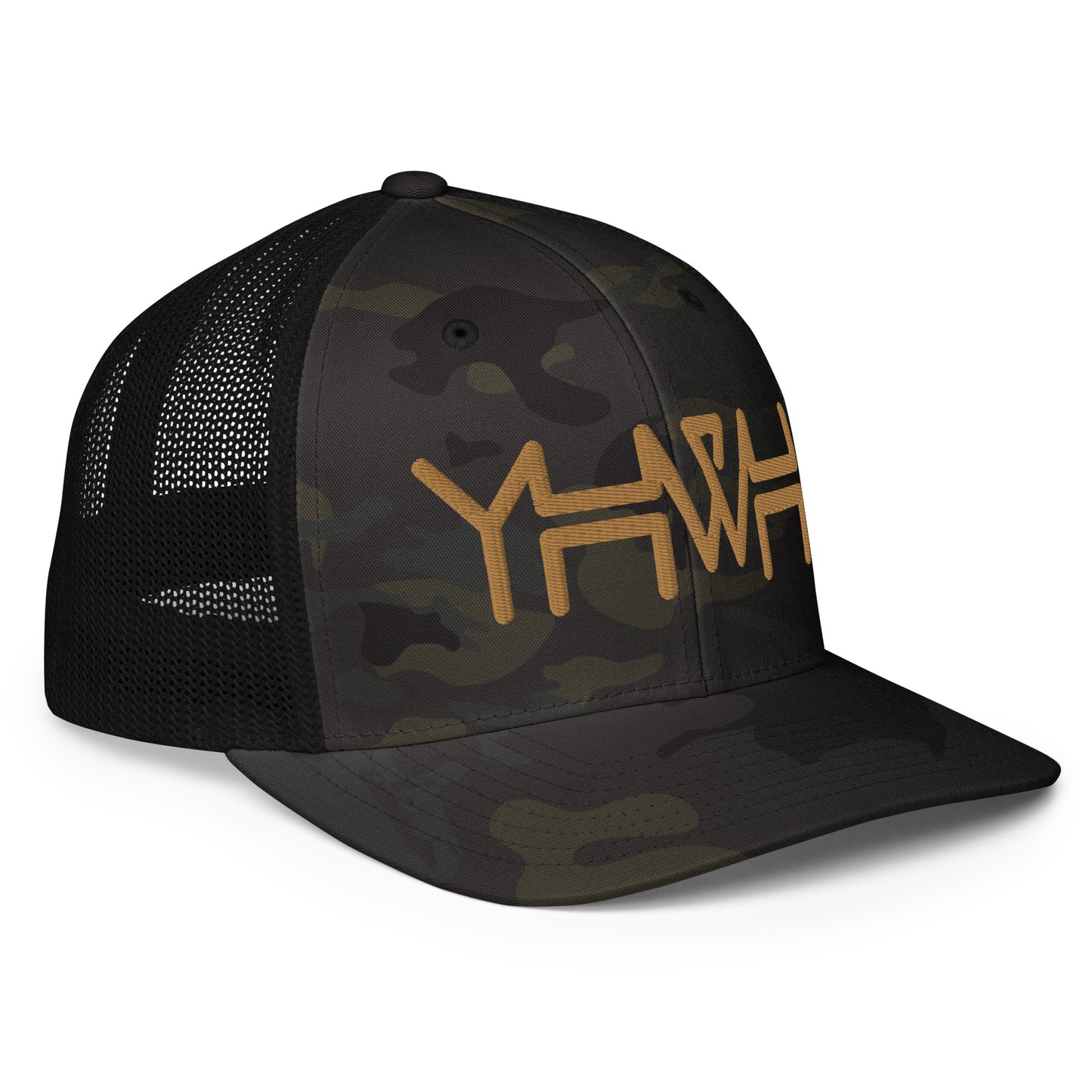 YHWH - Closed-back Trucker - Gold