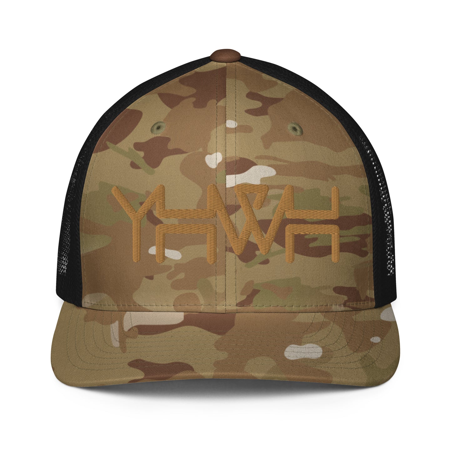 YHWH - Closed-back Trucker - Gold