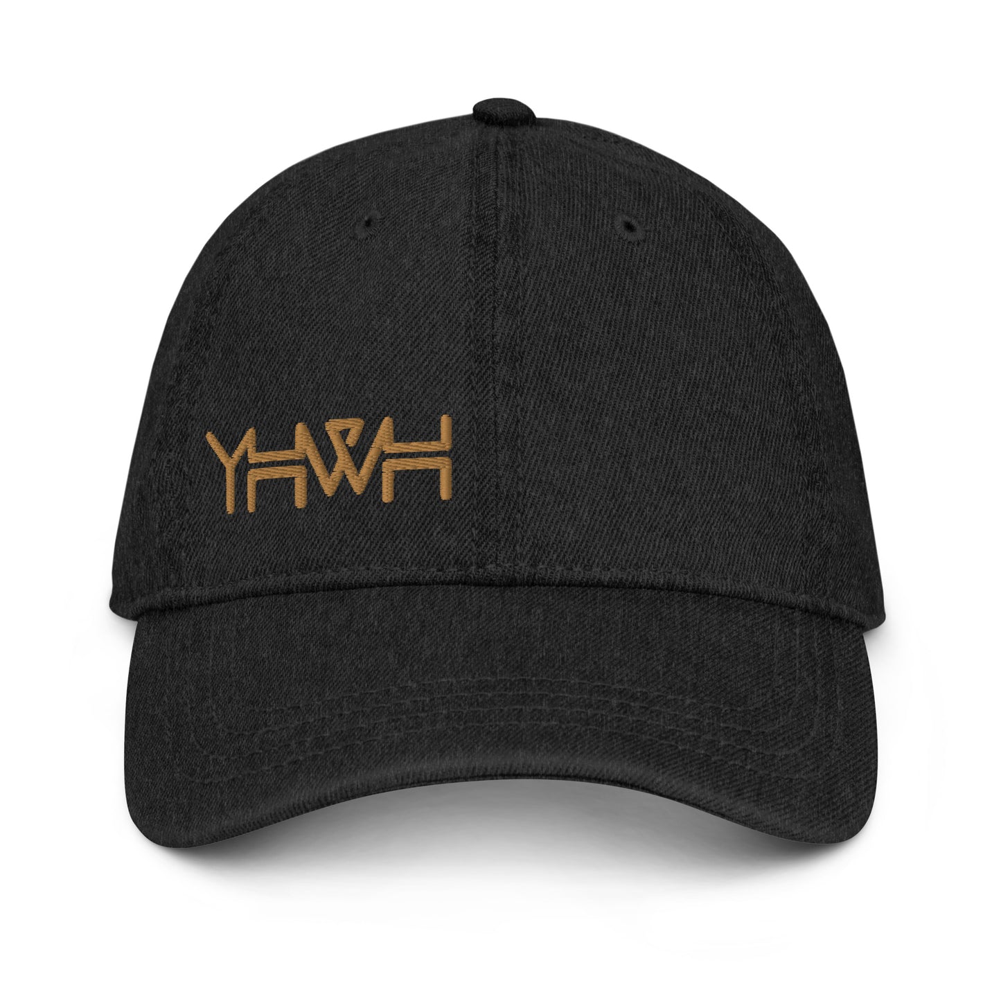 YHWH - Denim Buckle - Gold Edge