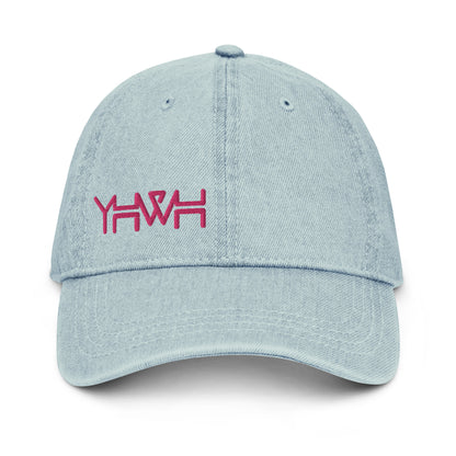 YHWH - Denim Buckle - Pink Edge