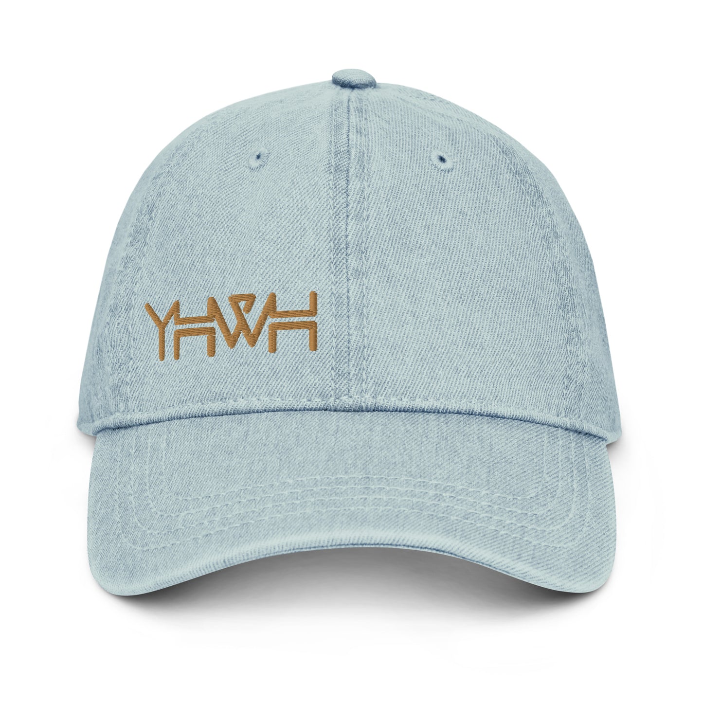 YHWH - Denim Buckle - Gold Edge