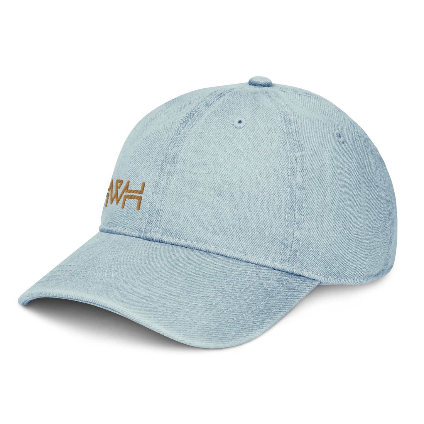 YHWH - Denim Buckle - Gold Edge