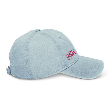 YHWH - Denim Buckle - Pink Edge