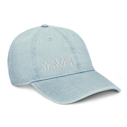 YHWH - Denim Buckle - White Edge