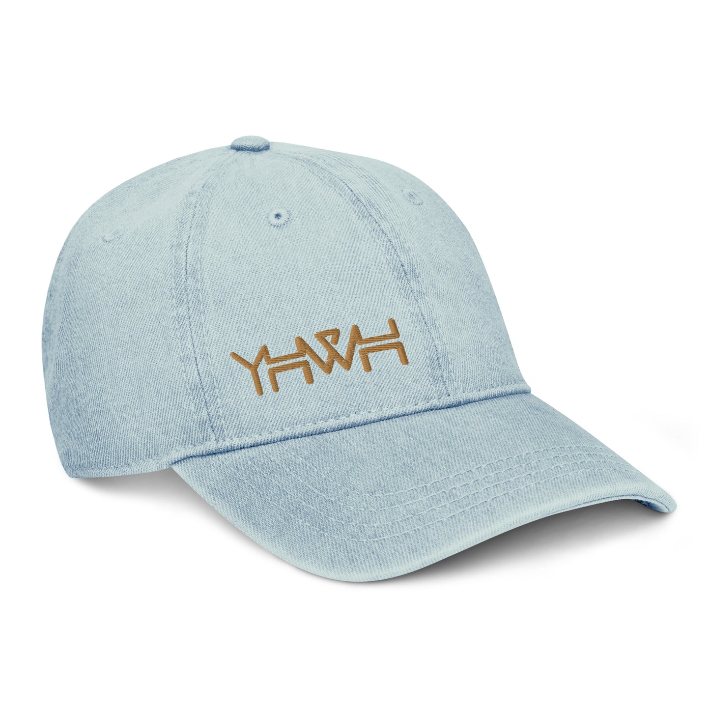 YHWH - Denim Buckle - Gold Edge