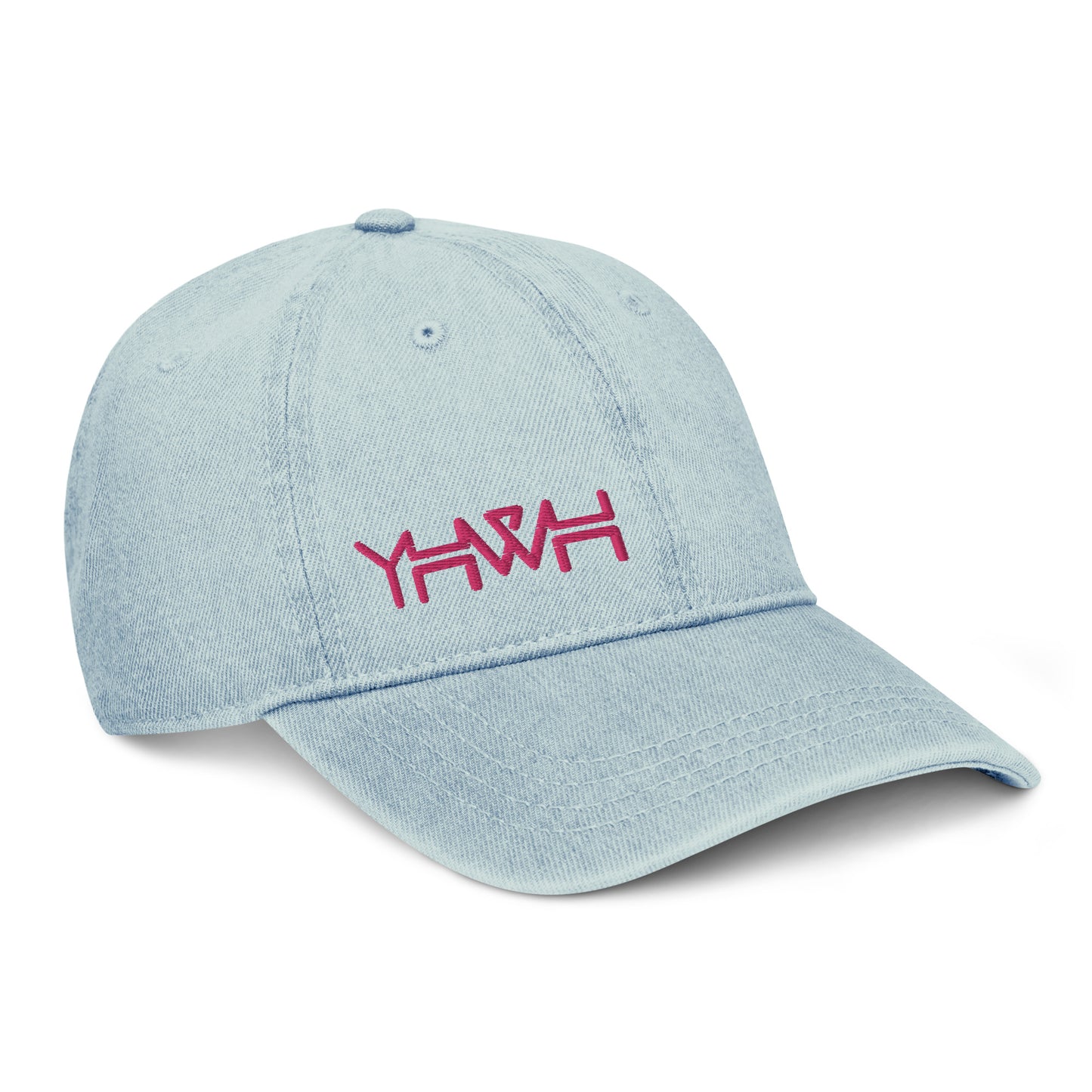 YHWH - Denim Buckle - Pink Edge