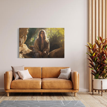 Canvas Wraps - Mary & The Gardener - Landscape