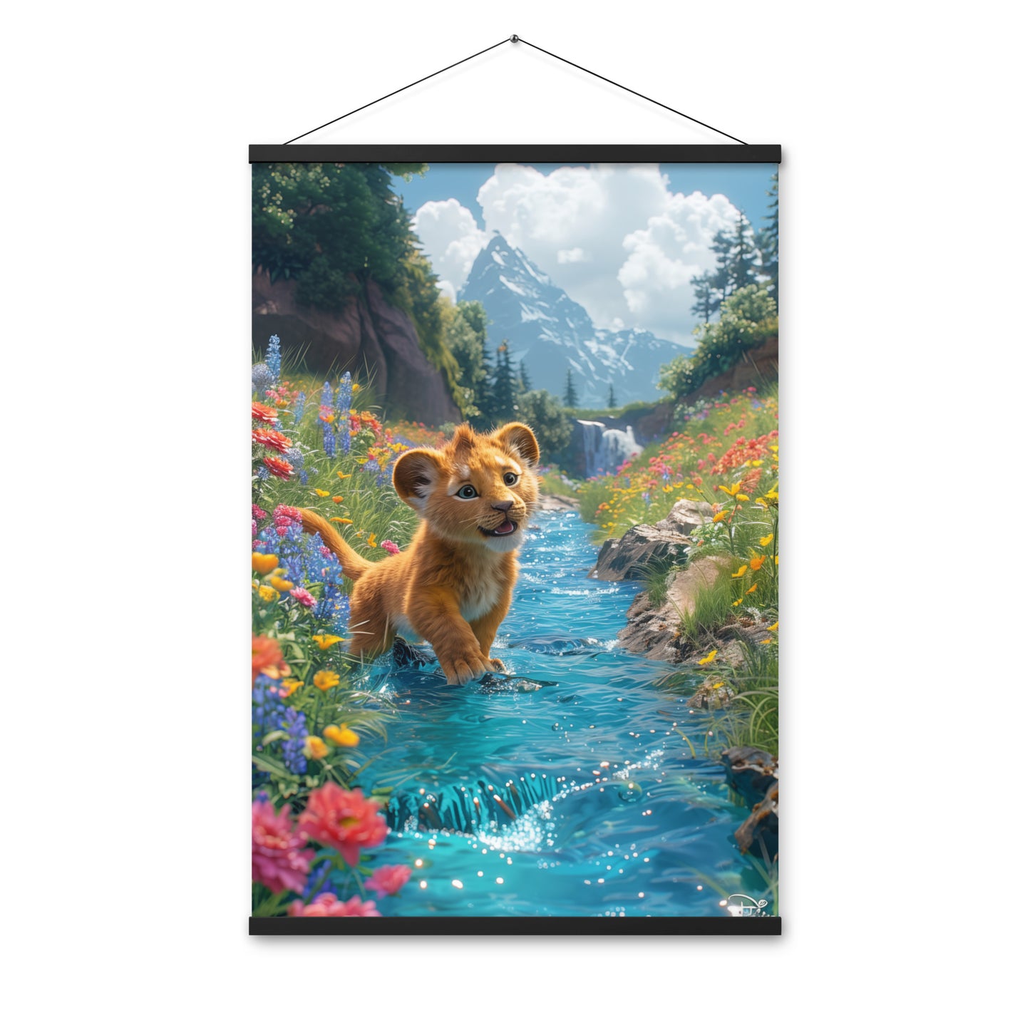 Poster with hangers - The Lion Cub of Judah