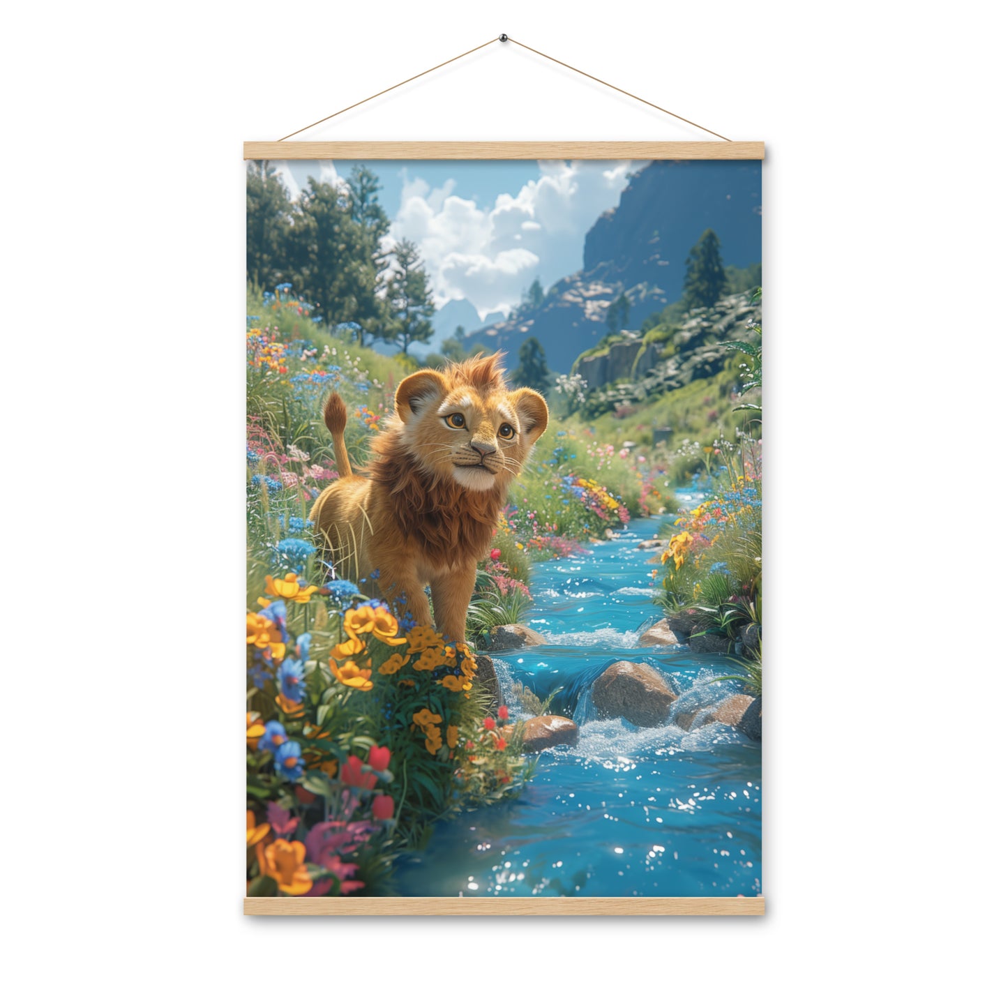 Poster with hangers - The Lion Cub of Judah