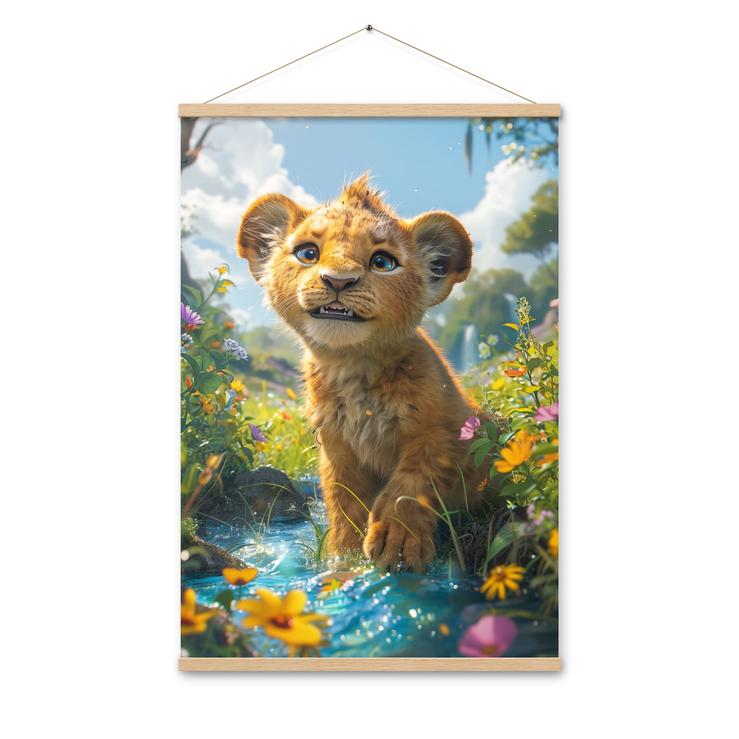 Poster with hangers - The Lion Cub of Judah3