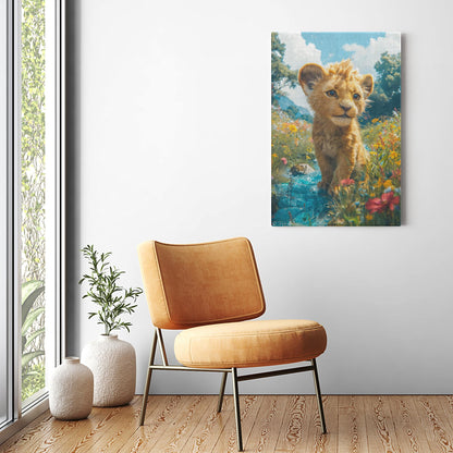 Canvas Wraps - The Lion Cub of Judah4