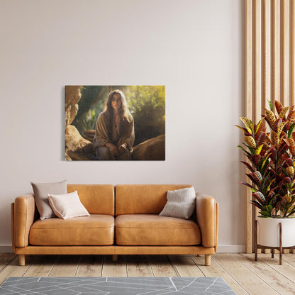 Canvas Wraps - Mary & The Gardener - Landscape