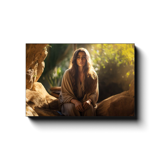 Canvas Wraps - Mary & The Gardener - Landscape