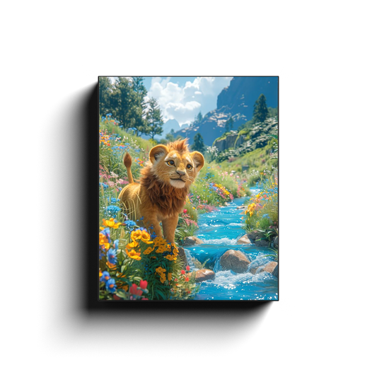 Canvas Wraps - The Lion Cub of Judah