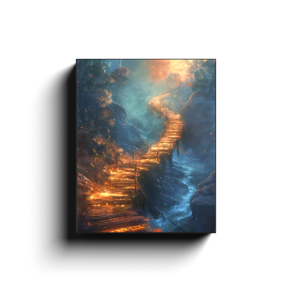 Canvas Wraps - The Secret Place Stairway