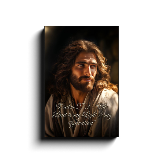 Canvas Wraps - Scripture - Psalm 27:1