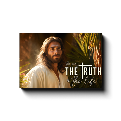 Canvas Wraps - Scripture - The Way Truth Life