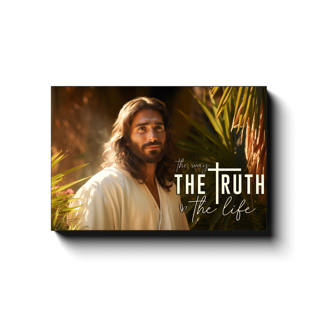 Canvas Wraps - Scripture - The Way Truth Life