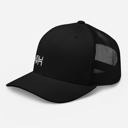 YHWH - Retro Trucker - White Edge