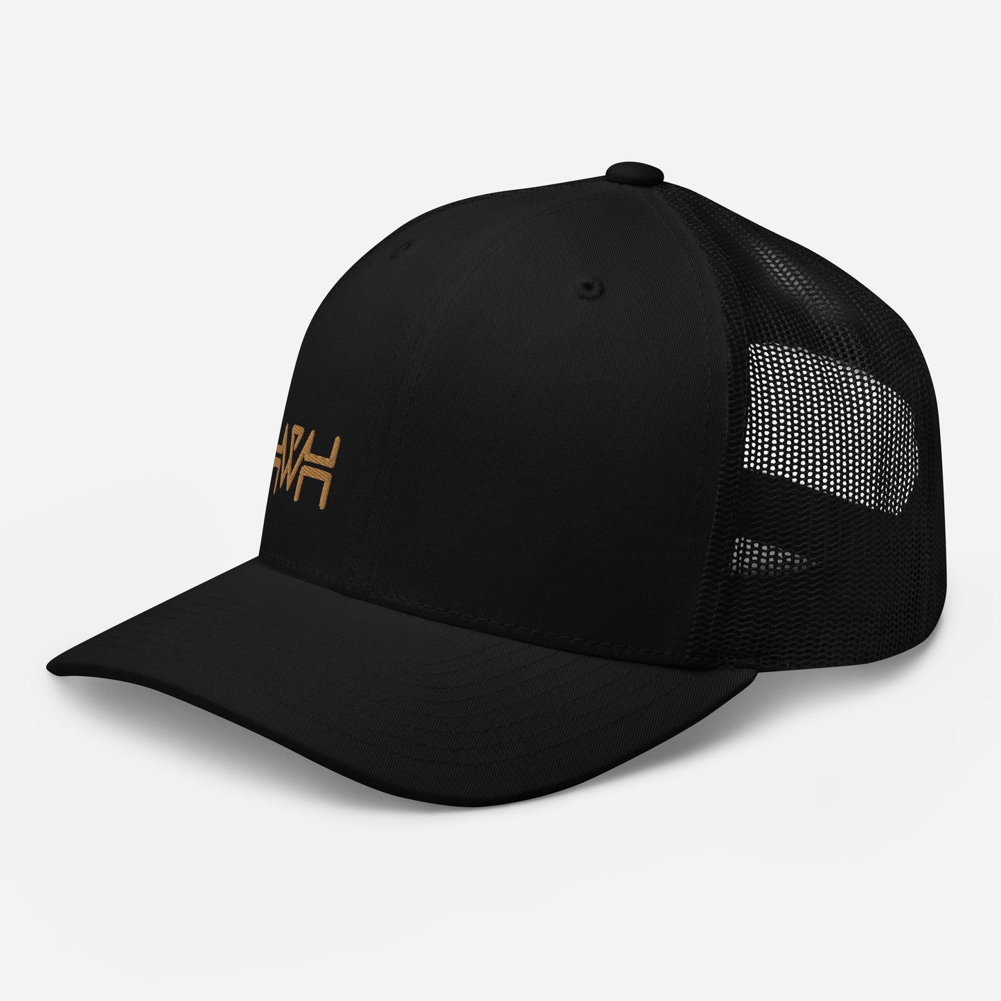 YHWH - Retro Trucker - Gold Edge