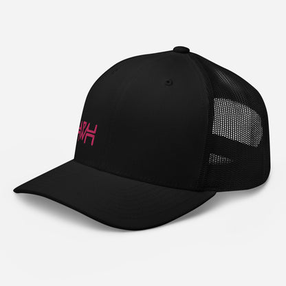 YHWH - Retro Trucker - Pink Edge