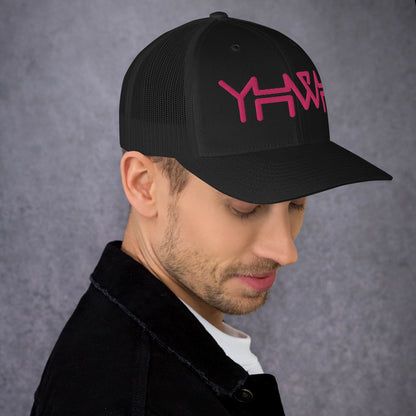 YHWH - Retro Trucker - Pink