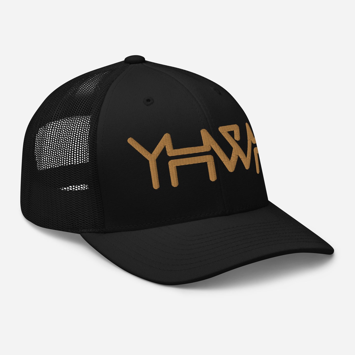 YHWH - Retro Trucker - Gold