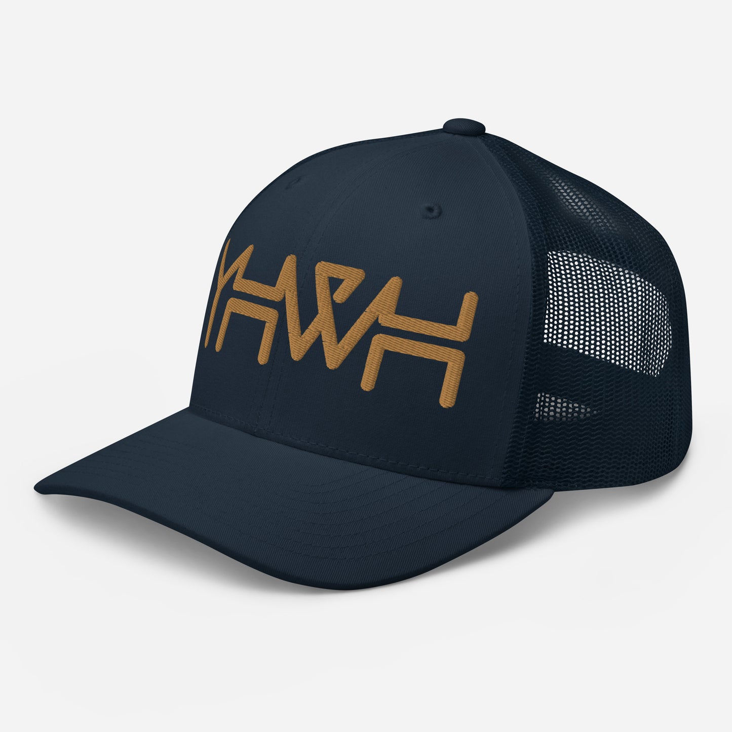 YHWH - Retro Trucker - Gold