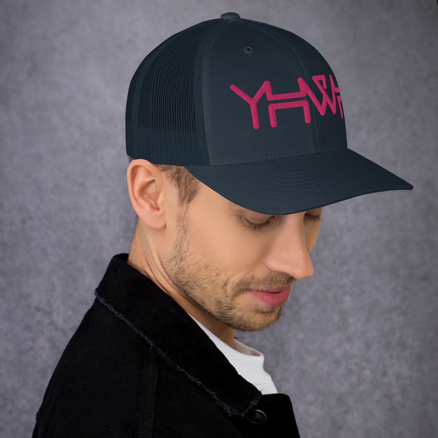 YHWH - Retro Trucker - Pink