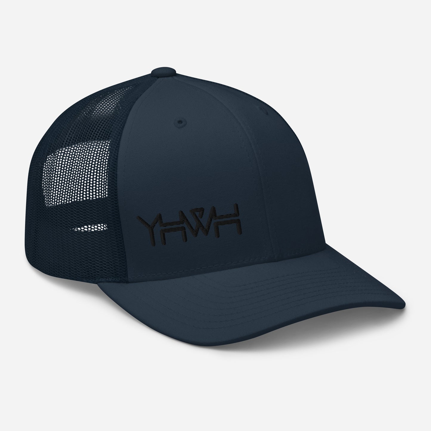 YHWH - Retro Trucker - Black Edge