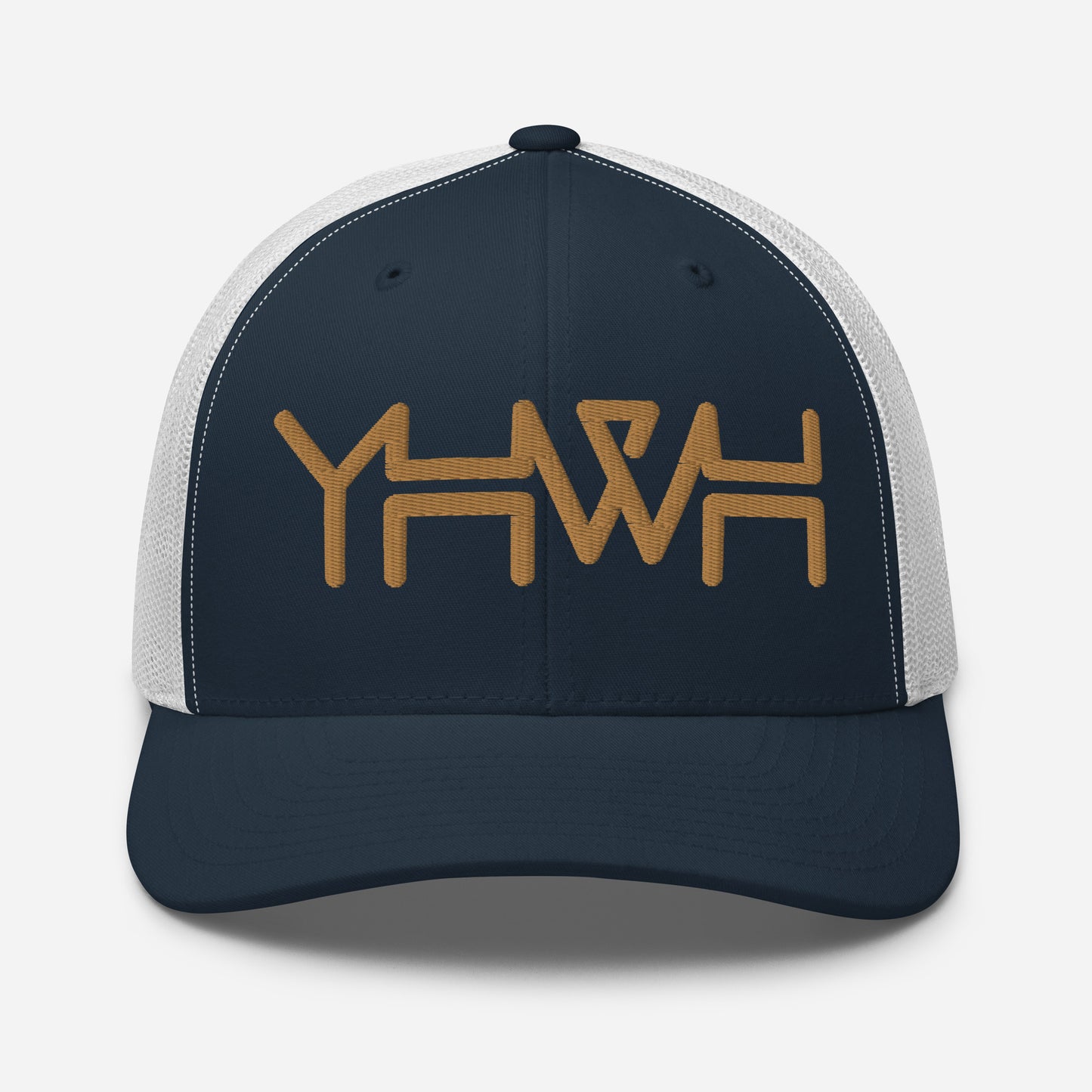 YHWH - Retro Trucker - Gold