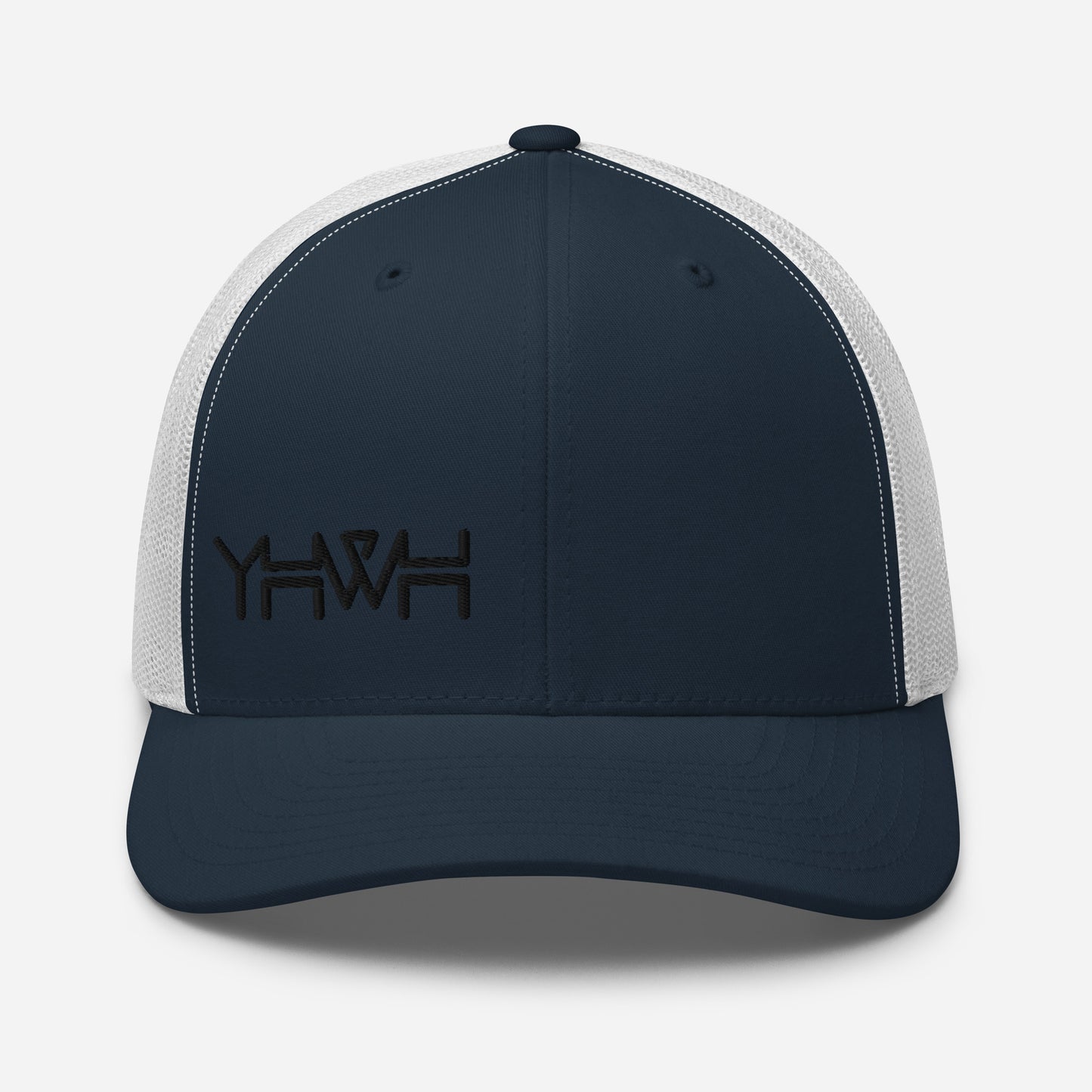 YHWH - Retro Trucker - Black Edge