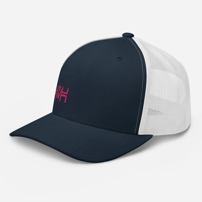 YHWH - Retro Trucker - Pink Edge