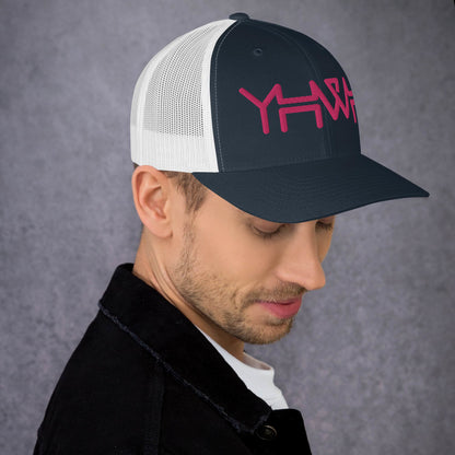 YHWH - Retro Trucker - Pink