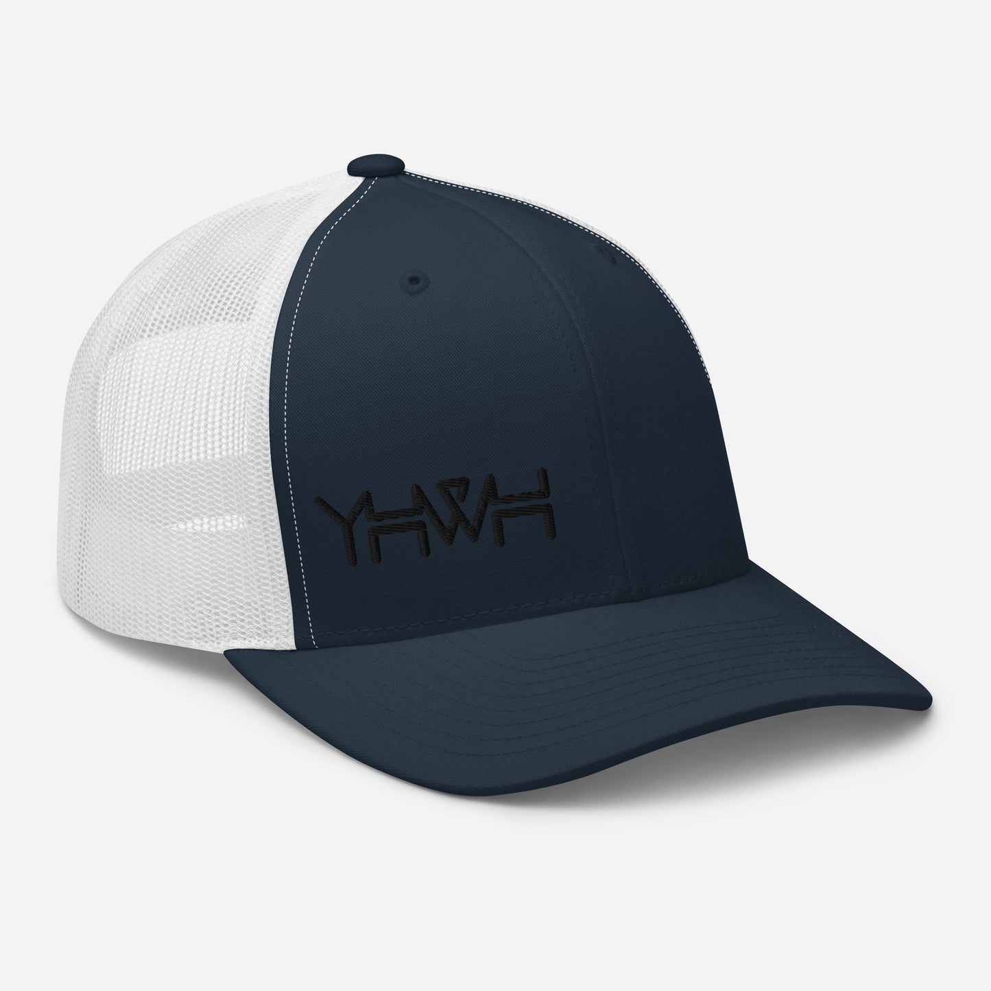 YHWH - Retro Trucker - Black Edge