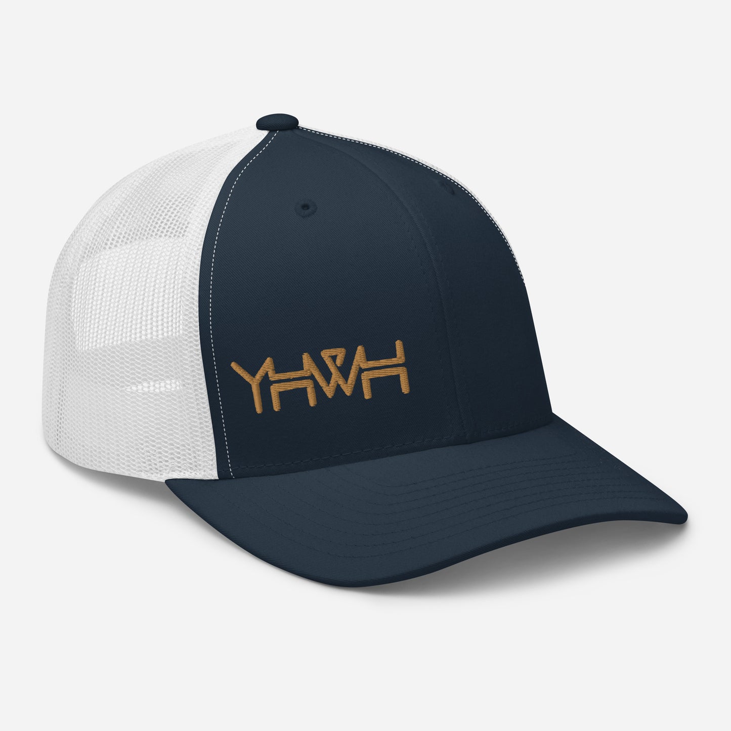 YHWH - Retro Trucker - Gold Edge