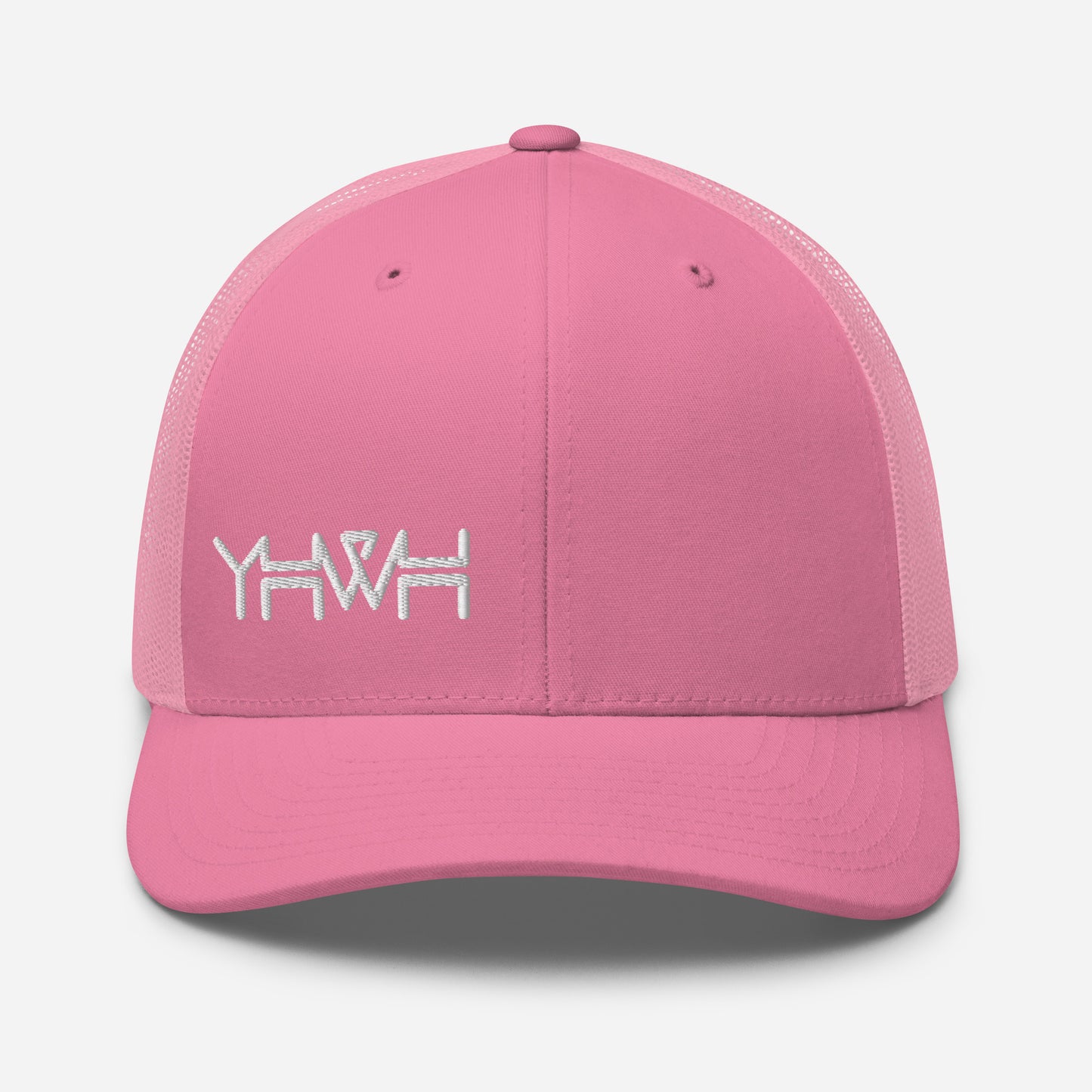 YHWH - Retro Trucker - White Edge