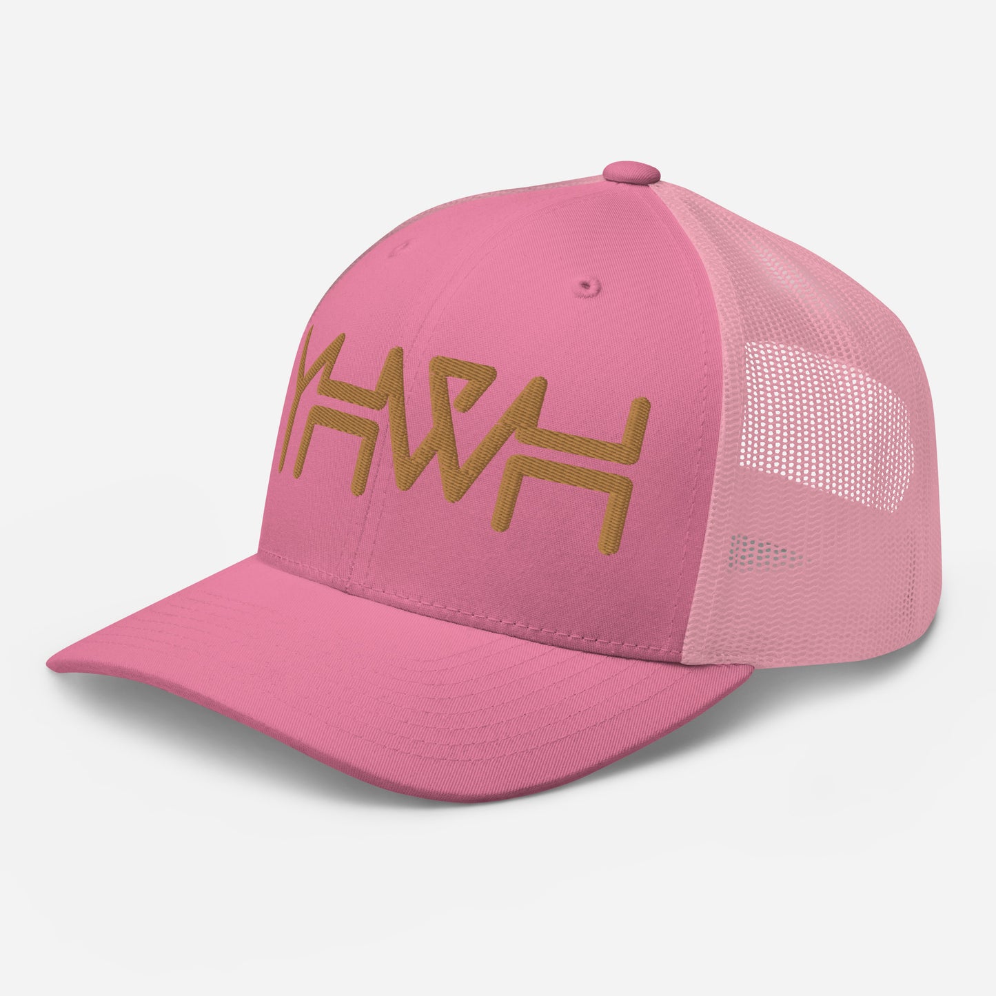 YHWH - Retro Trucker - Gold