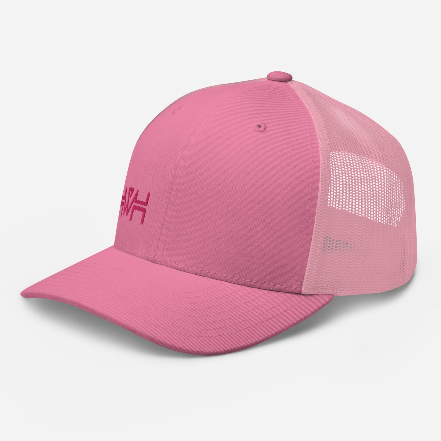 YHWH - Retro Trucker - Pink Edge