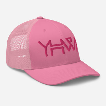 YHWH - Retro Trucker - Pink