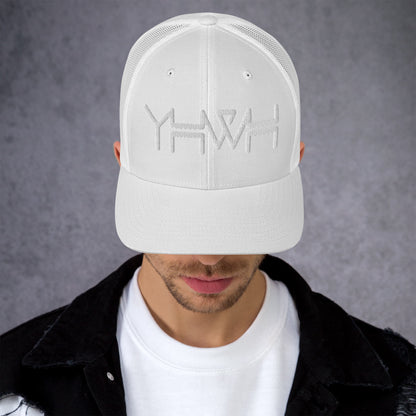 YHWH - Retro Trucker - Black