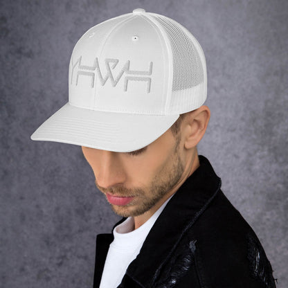 YHWH - Retro Trucker - Black