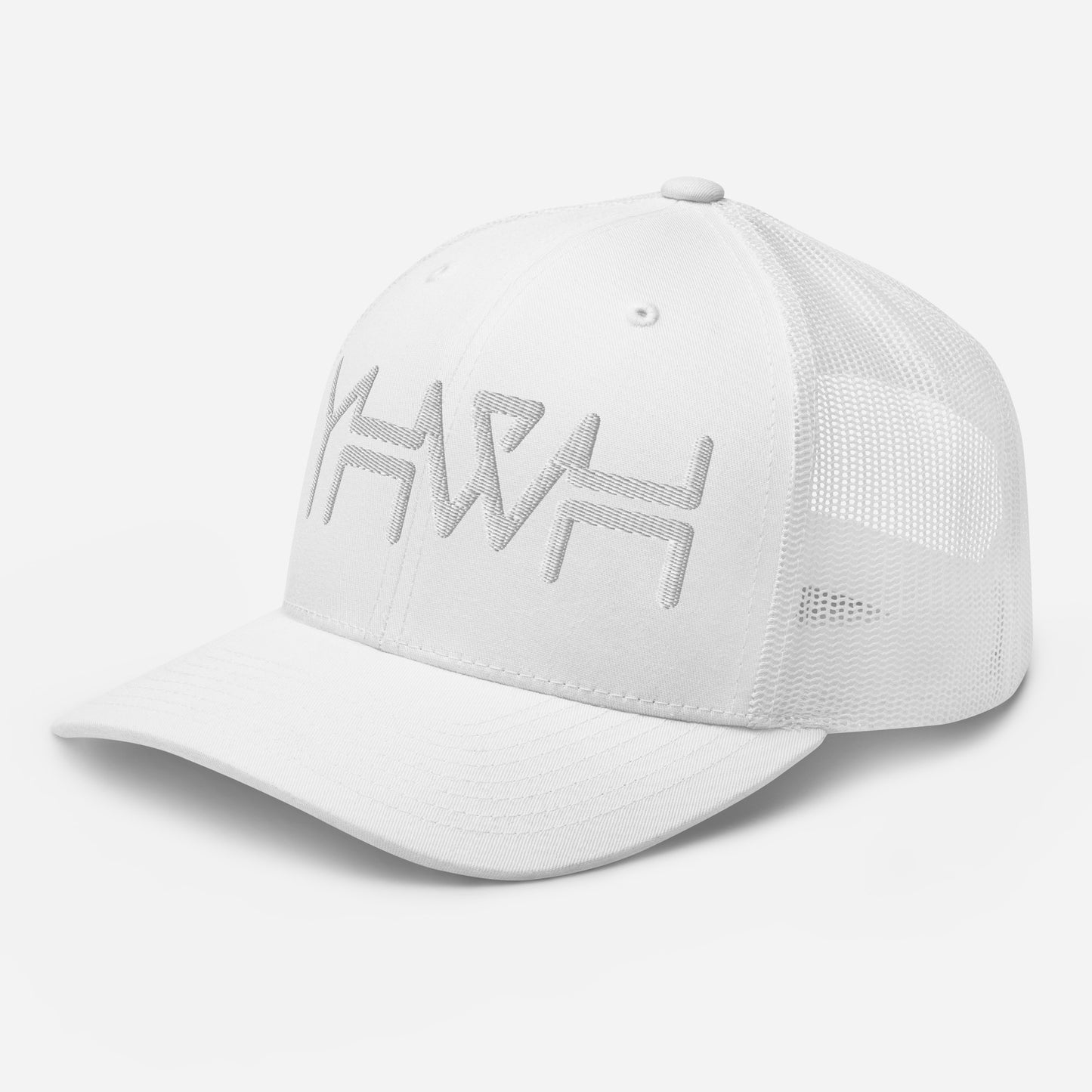 YHWH - Retro Trucker - Black