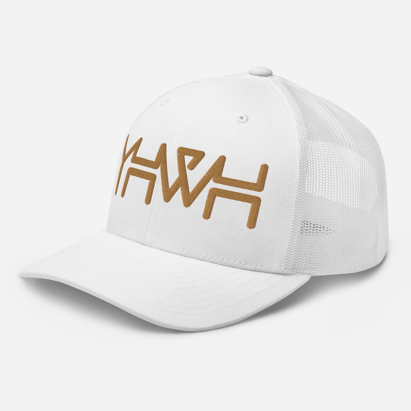 YHWH - Retro Trucker - Gold