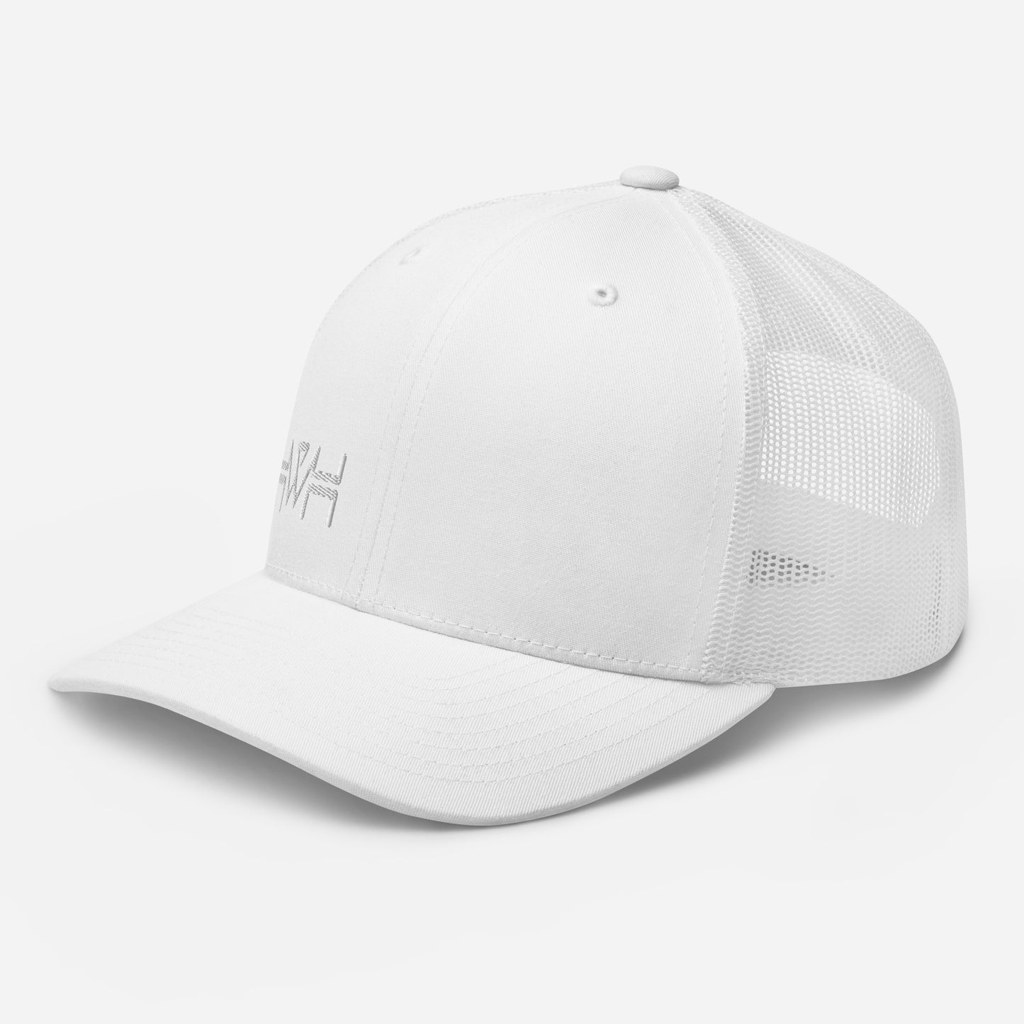 YHWH - Retro Trucker - White Edge